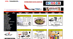 Desktop Screenshot of oteltedarikcisi.net